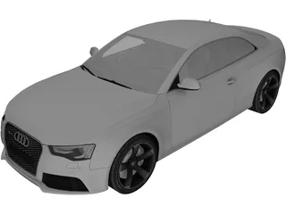 Audi RS5 Coupe (2012) 3D Model preview