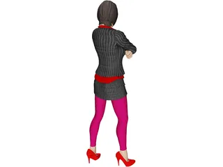Ada Wong Damnation 3D Model preview