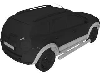 Renault (Dacia) Duster D-Cross 3D Model preview
