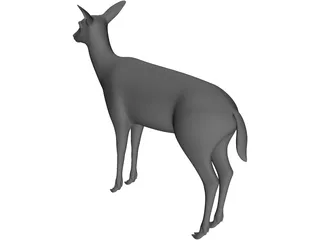 Deer 3D Model preview