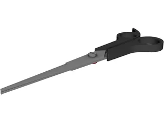 Mondial Scissors 3D Model preview