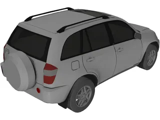 Chery Tiggo (2009) 3D Model preview