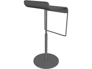 Modern Seat 3D Model preview