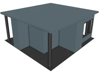 Living Room 3D Model preview