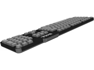 Dell Keyboard 3D Model preview