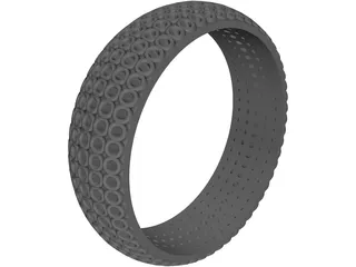 Cherrio Ring 3D Model preview