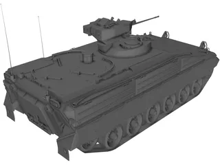 IFV Marder-1A3 3D Model preview