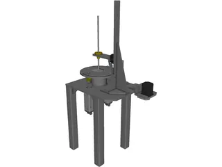 Auto Welding Table 3D Model preview