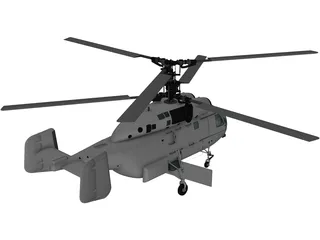 Kamov Ka-28 Helix 3D Model preview