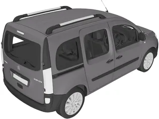 Mercedes-Benz Citan 109CDI 3D Model preview