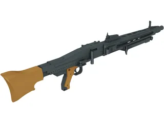 MG 42 3D Model preview