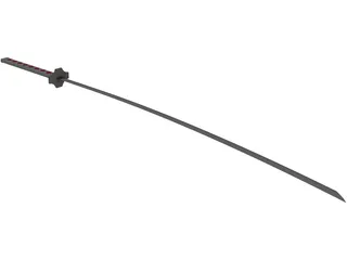 Katana 3D Model preview
