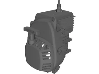 Zenoah G270 3D Model preview