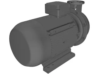 Xylem Pump 3D Model preview