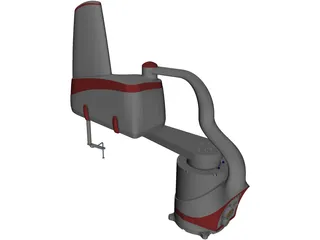 Scara Robot 3D Model preview