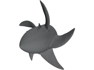 Ship Propeller 3D Model preview