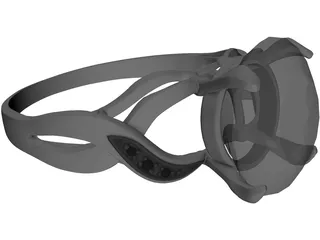 Diamond Ring 3D Model preview