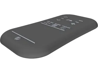 Remote Control 3D Model preview