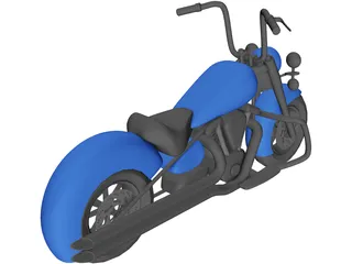 Chopper 3D Model preview