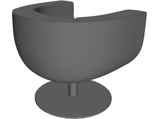 Armchair 3D Model preview