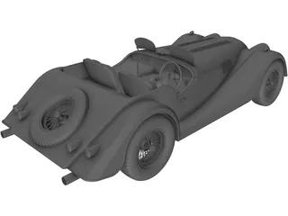 Morgan Plus 4 3D Model preview