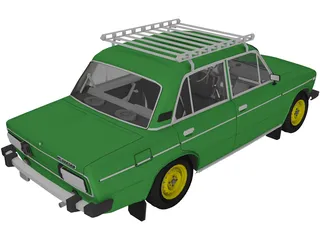 VAZ 2106 3D Model preview
