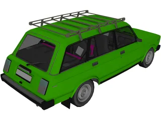VAZ 2104 3D Model preview