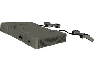 Sony Playstation 1 3D Model preview