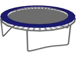Trampoline 3D Model preview