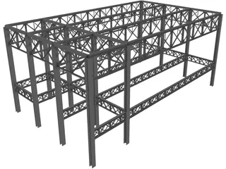 Scaffold 3D Model preview