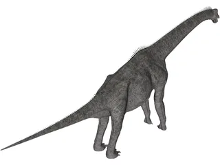 Brachiosaurus 3D Model preview