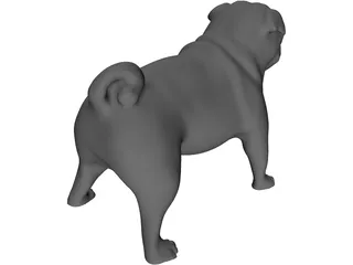 Bulldog 3D Model preview