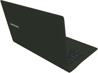 Notebook Samsung 3D Model preview