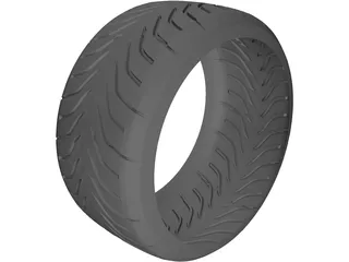 Tire Toyo 3D Model preview