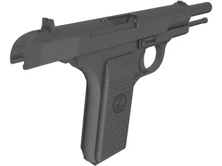 Zastava M57 3D Model preview