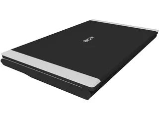 Acer Notebook 3D Model preview