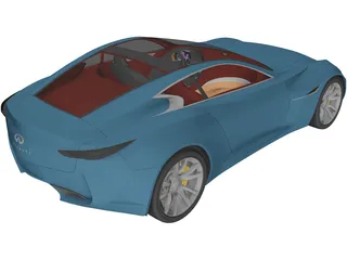 Infiniti Essence Concept (2009) 3D Model preview