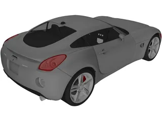 Pontiac Solstice Coupe (2009) 3D Model preview