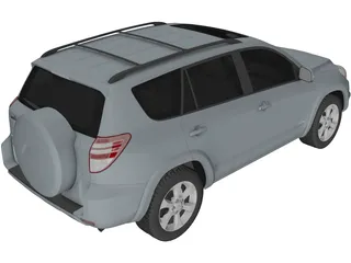 Toyota RAV4 Limited (2012) 3D Model preview