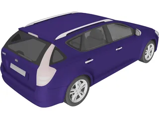 Kia Ceed SW (2013) 3D Model preview