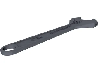 Wrench 3D Model preview