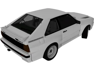 Audi Sport Quattro [B2] (1983) 3D Model preview