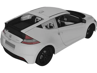 Honda CR-Z 3D Model preview