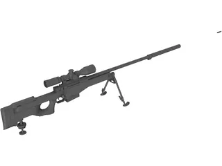 AWP 3D Model preview