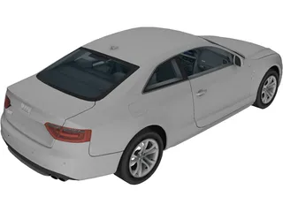Audi S5 3D Model preview