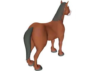 Horse 3D Model preview
