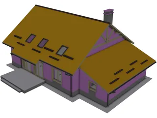 House 3D Model preview