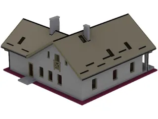 House 3D Model preview