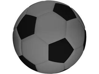Football 3D Model preview