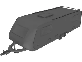 Caravan 3D Model preview